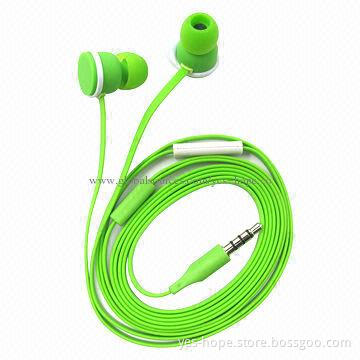 Smartphone earphone with microphone